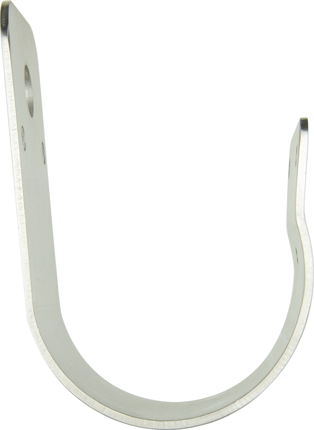 76MM WRAP-AROUND BULLBAR BRACKET - STAINLESS STEEL