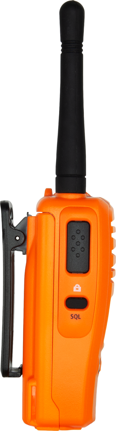 5/1 WATT IP67 UHF CB HANDHELD RADIO - BLAZE ORANGE