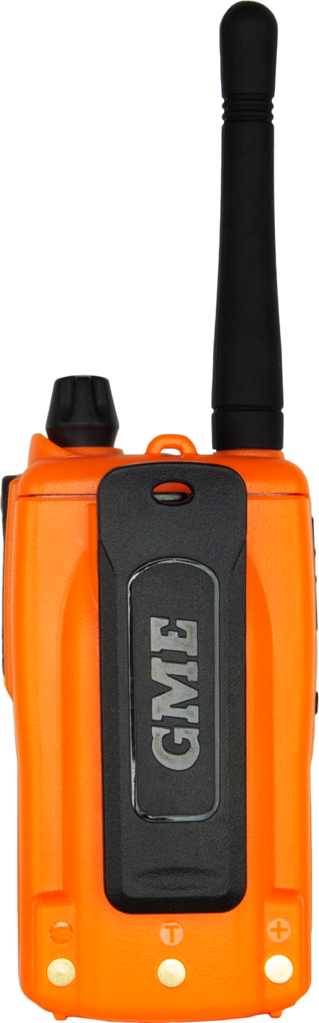 5/1 WATT IP67 UHF CB HANDHELD RADIO - BLAZE ORANGE