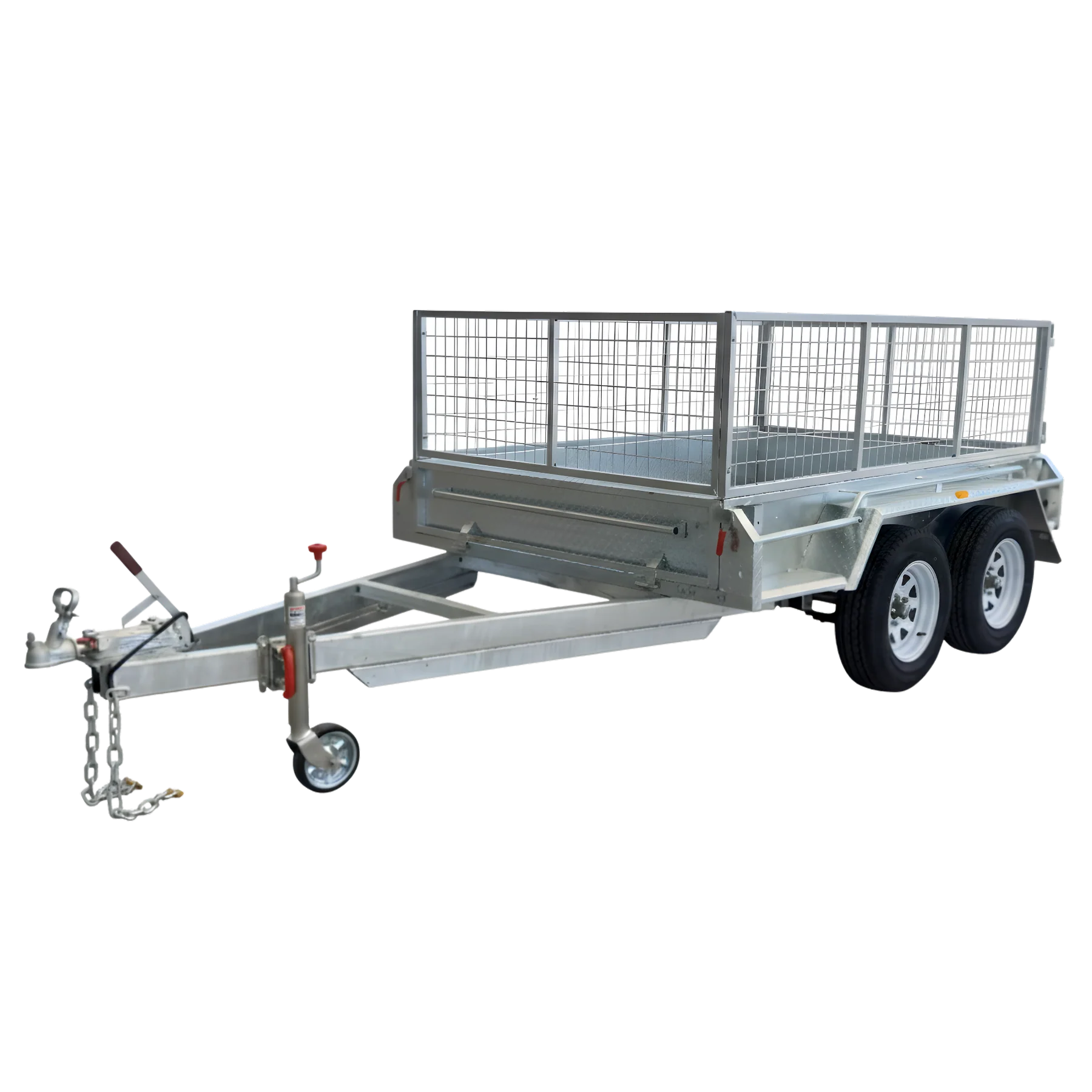 8X5 Cage Trailer | Tandem Axle