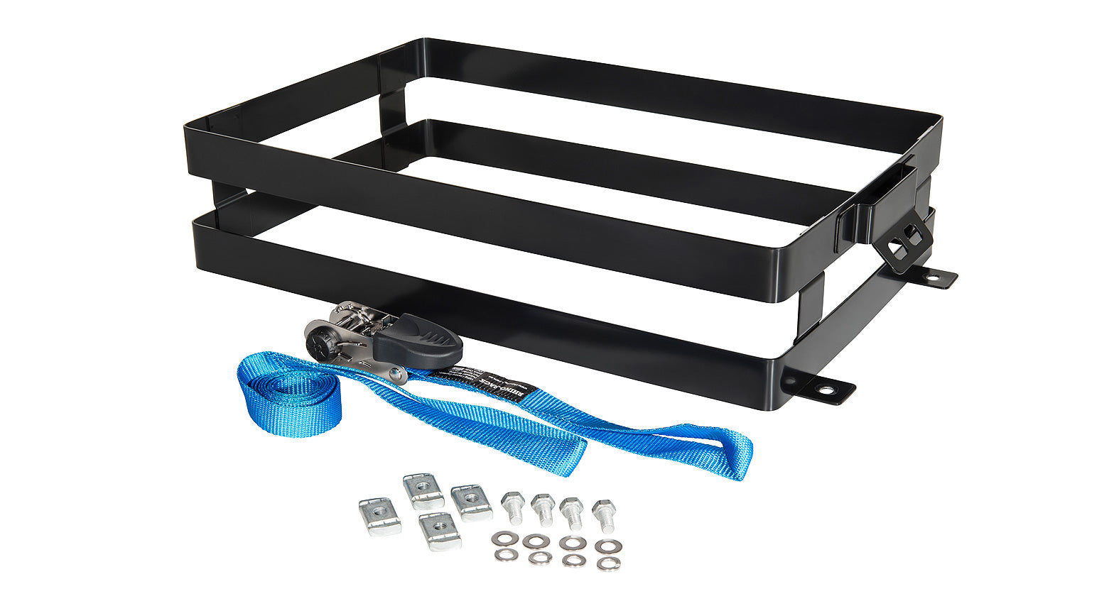 DOUBLE HORIZONTAL JERRY CAN HOLDER