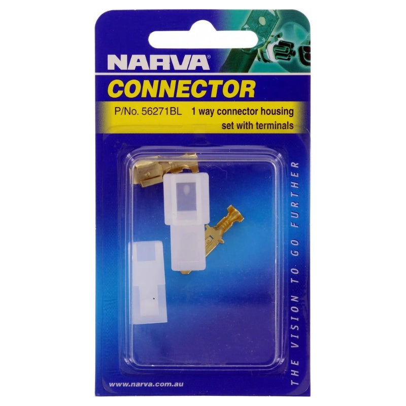 MALE QUICK CONNECTOR HOUSING (2 PACK)