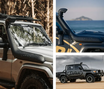 Safari Snorkel TOYOTA LANDCRUISER 70 SERIES 4.5L V8 Diesel 1VD FTV Engine To Suit Toyota 71, 73, 75, 76, 78 & 79 Series ( Wide Front )