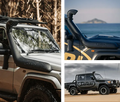 Safari Snorkel TOYOTA LANDCRUISER 70 SERIES 4.5L V8 Diesel 1VD FTV Engine To Suit Toyota 71, 73, 75, 76, 78 & 79 Series ( Wide Front )