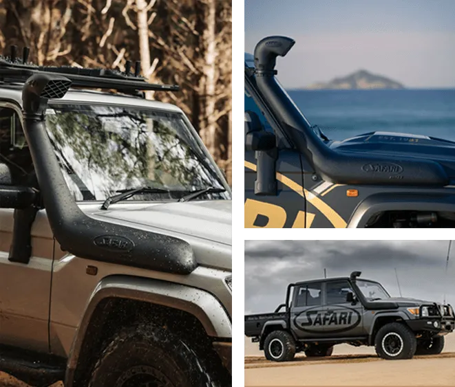 Safari Snorkel TOYOTA LANDCRUISER 70 SERIES 4.5L V8 Diesel 1VD FTV Engine To Suit Toyota 71, 73, 75, 76, 78 & 79 Series ( Wide Front )