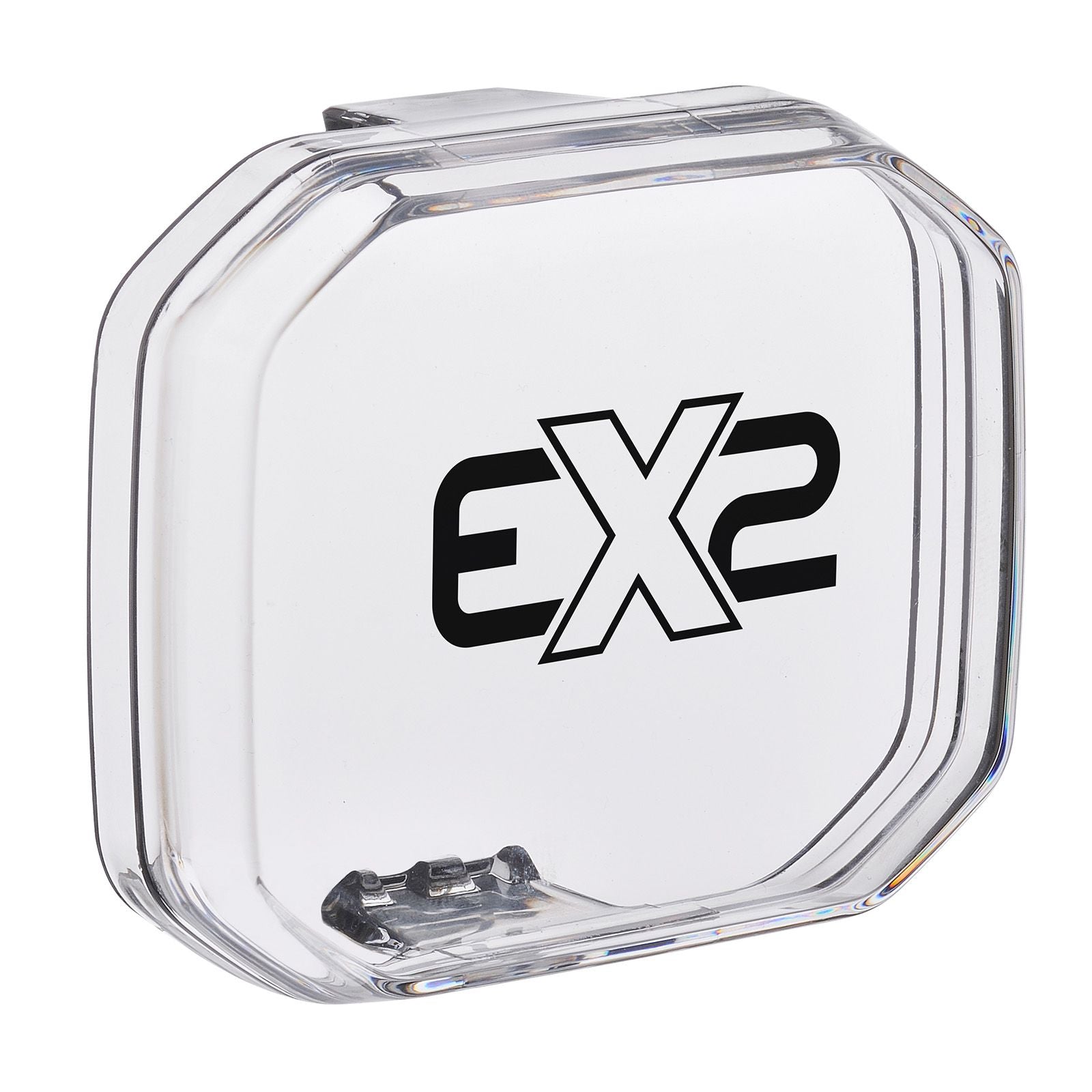 3" DOUBLE ROW CLEAR LENS COVER EX2 EX2R LIGHT BAR ONLY