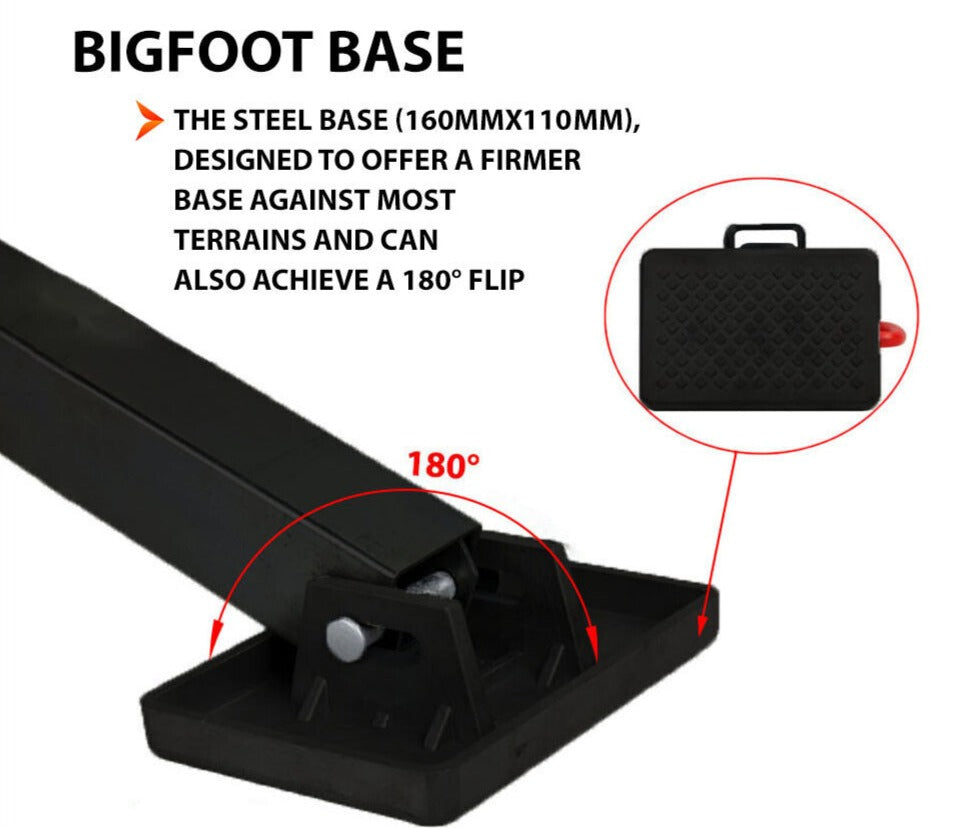 Platinum Series Drop Down Black Powder Coated