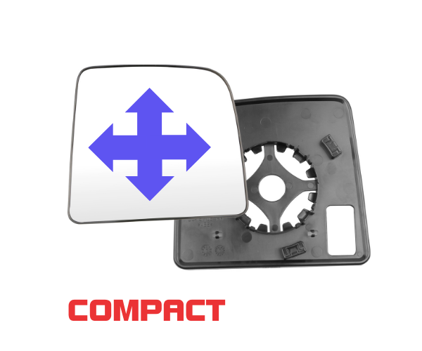 Compact Convex Mirror Kit