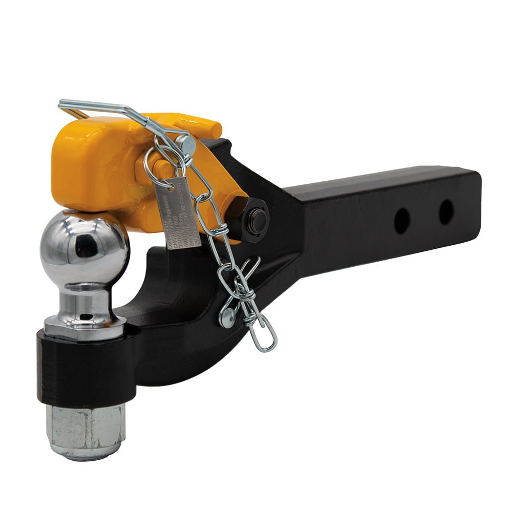 Combination Pintle Hook Receiver Arm 3.5T Towing Capacity When Used With A 50mm Trailer Coupling.