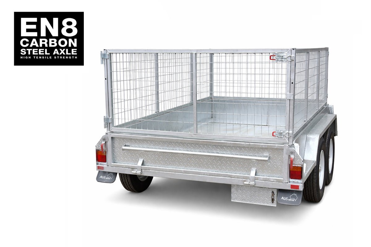 10X5 Cage Trailer | Tandem Axle