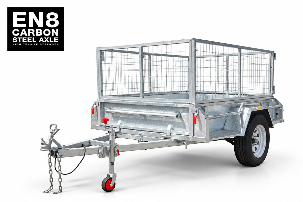 7X5 Cage Trailer | Single Axle
