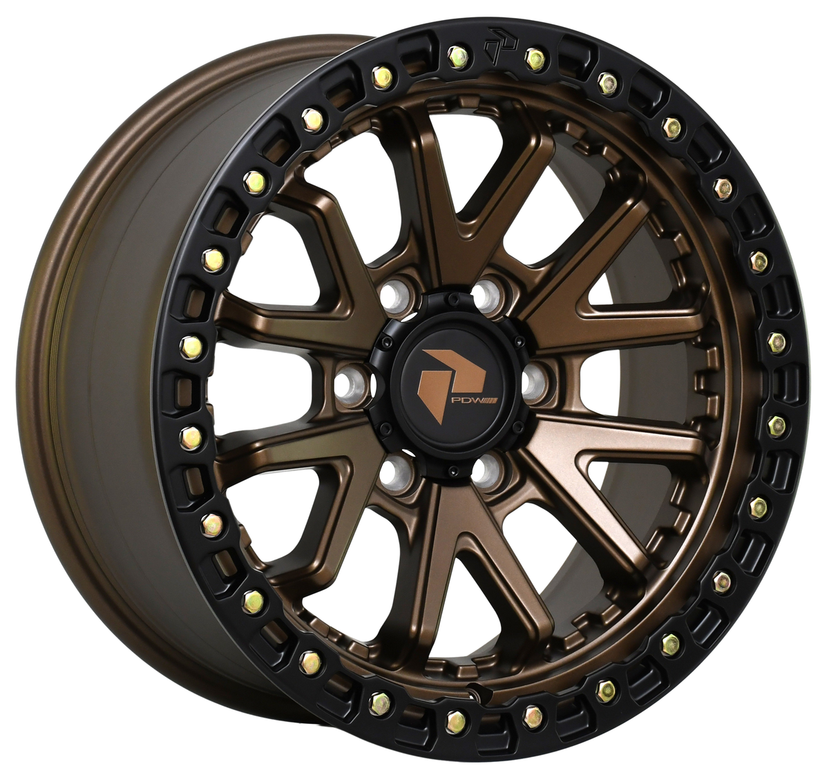 PDW Wheel - DOMINATOR - BRONZE CENTRE