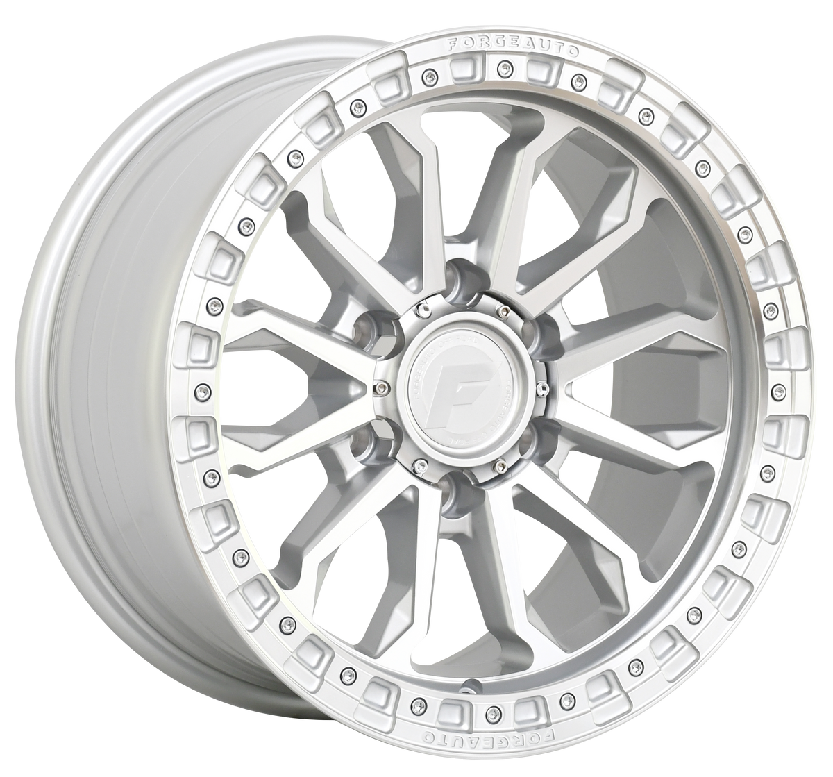 FORGEAUTO Wheel - IMPACT - SILVER MACHINED