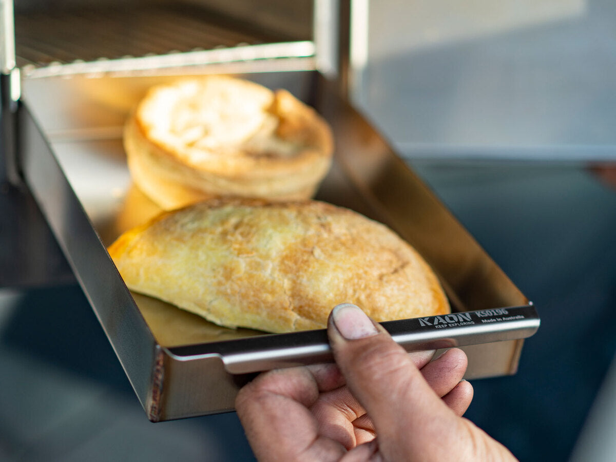 Half Height Oven Tray to suit Travel Buddy Small
