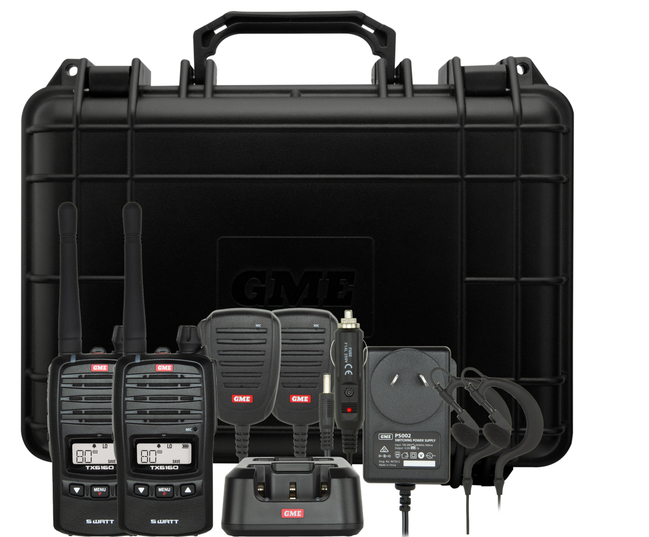 5 Watt Uhf Cb Handheld Twin Pack