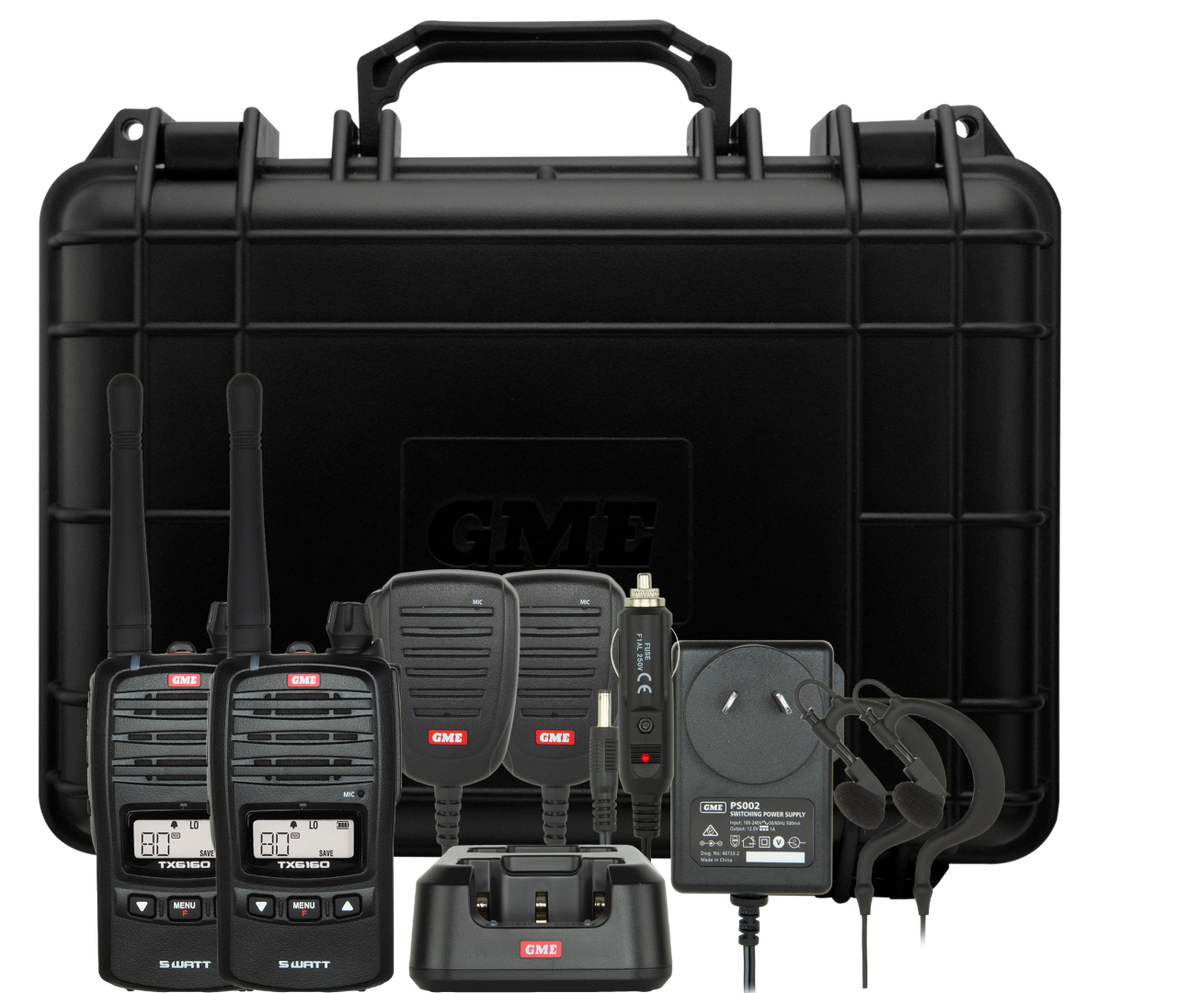 5 Watt Uhf Cb Handheld Twin Pack