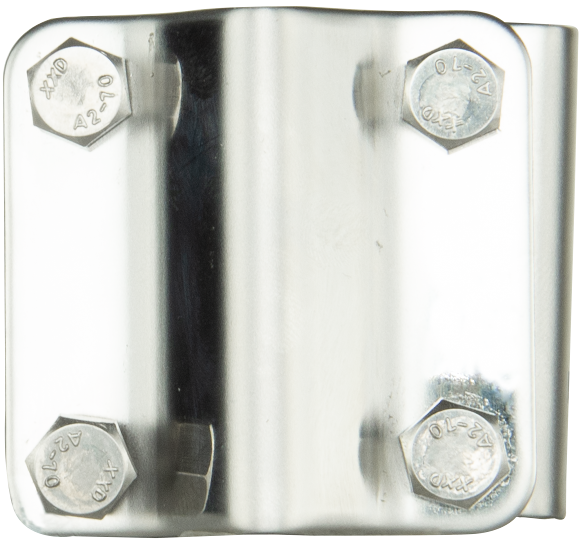 2.5mm Stainless Steel Mirror Mount With Cable Slot
