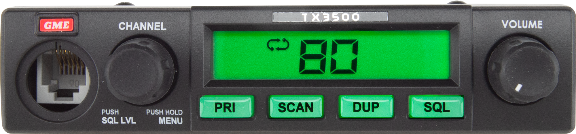 5 Watt, 80 Channel Compact Uhf Radio W/Scansuite