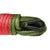 Single Braided Winch Rope - 9500KG - 30M - Army Green