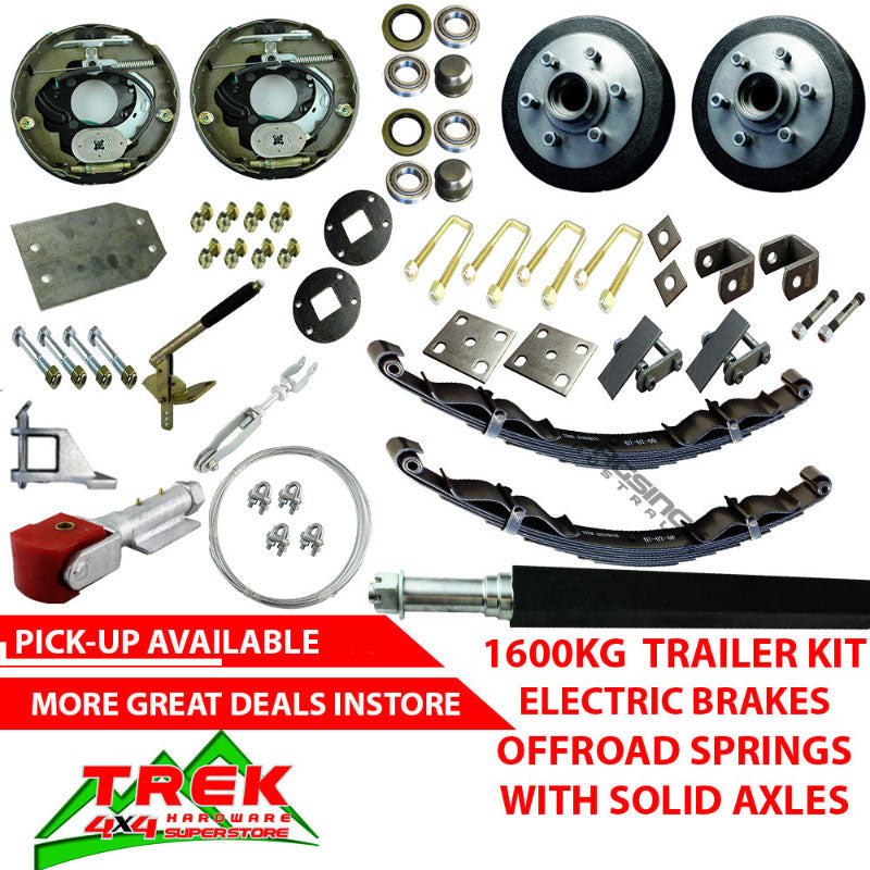 1600KG KIT, OFFROAD SPRINGS, ELECTRIC - Trek Hardware