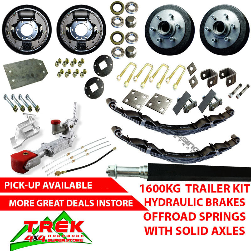 1600KG KIT, OFFROAD SPRINGS, HYD - Trek Hardware