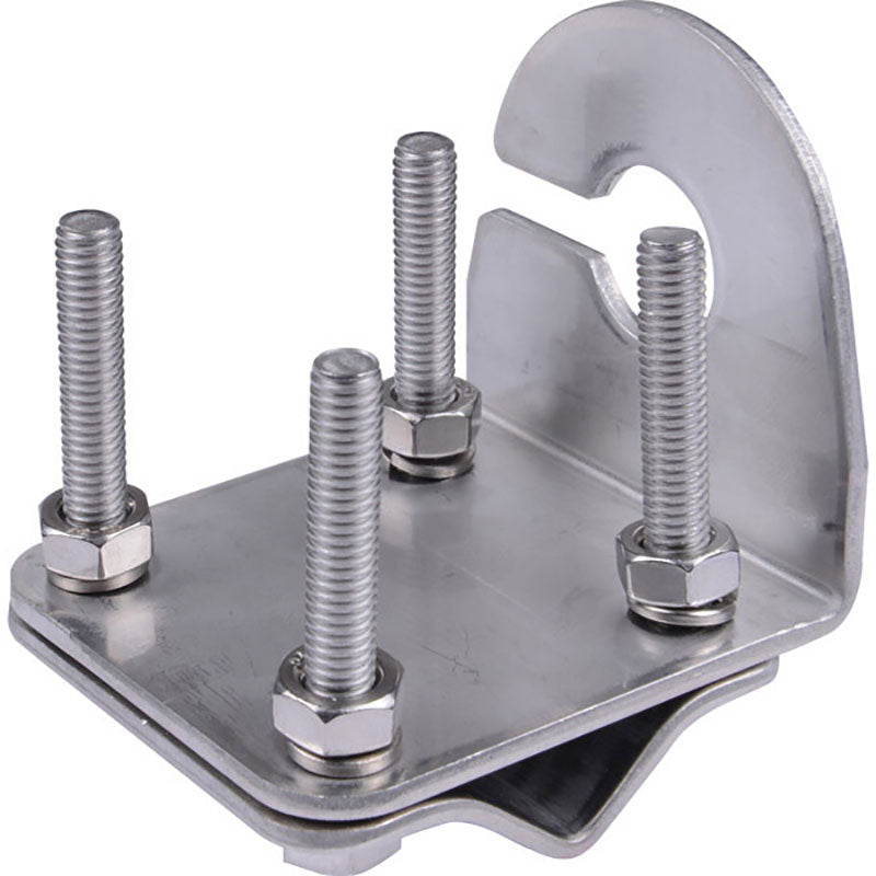 2.5mm Stainless Steel Mirror Mount with cable slot - Trek Hardware