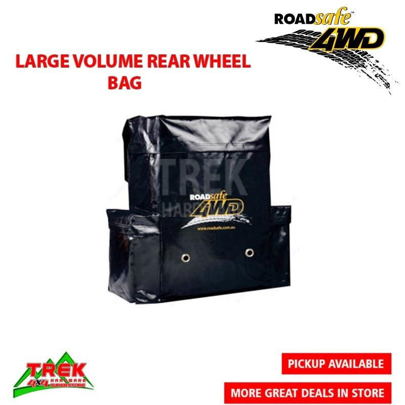 4WD   LARGE VOLUME WHEEL BIN WITH ROADSAFE LOGO - Trek Hardware