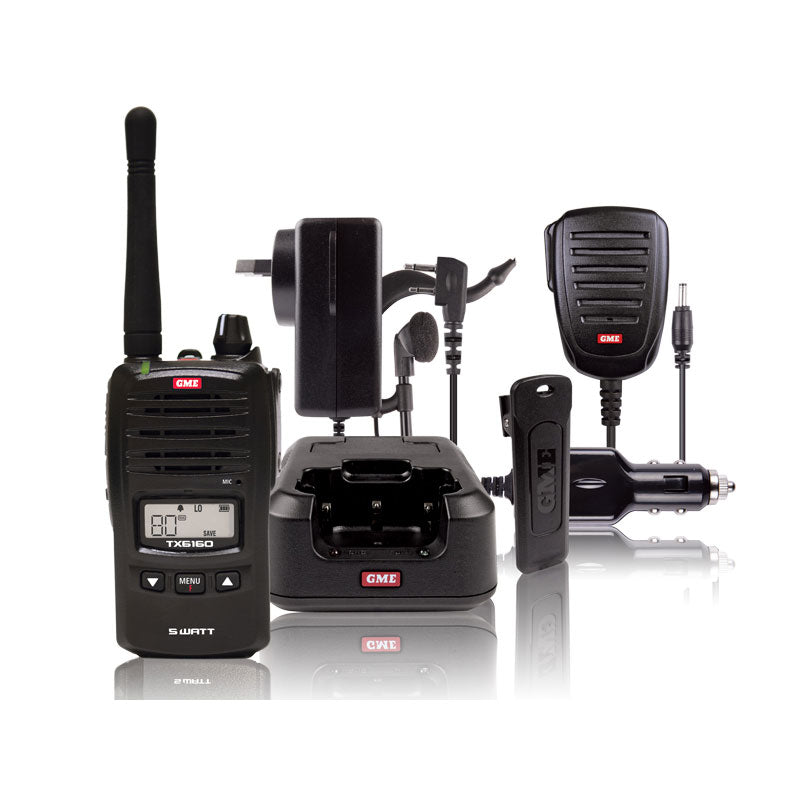 5 Watt UHF CB Handheld inc. Accessories - Trek Hardware