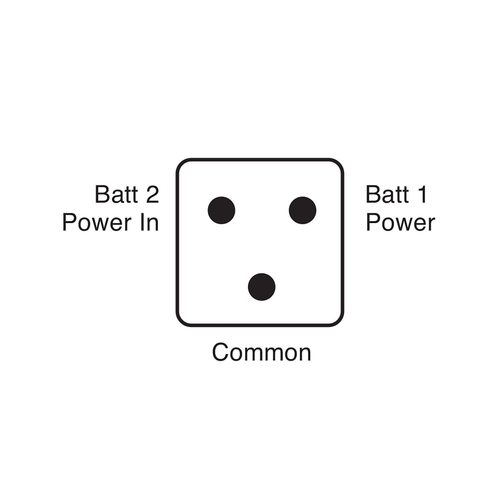 Battery Master Switch Rotary Style with 4 Positions