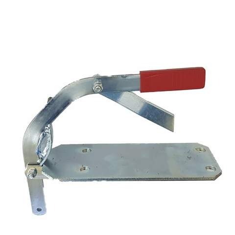 Coupling brake plate, low profile lever, plated
