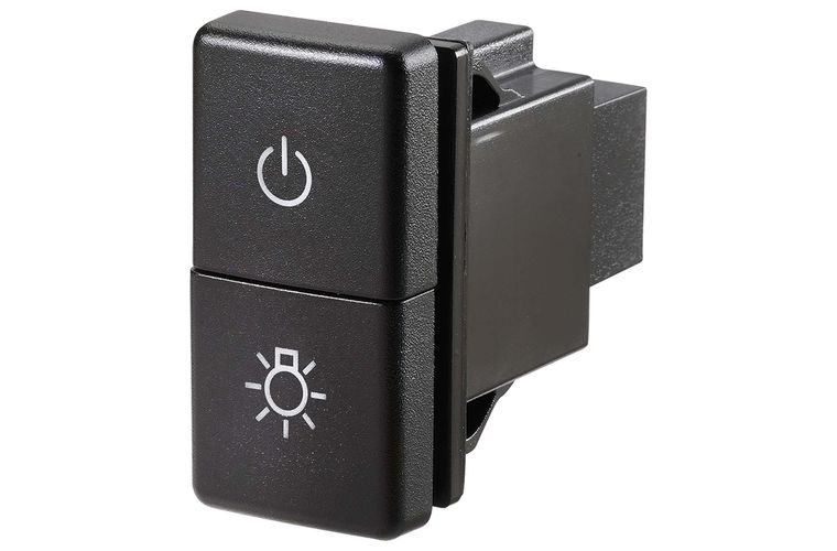UNIVERSAL LED DUAL PUSH BUTTON SWITCH BLISTER PACK OF 1