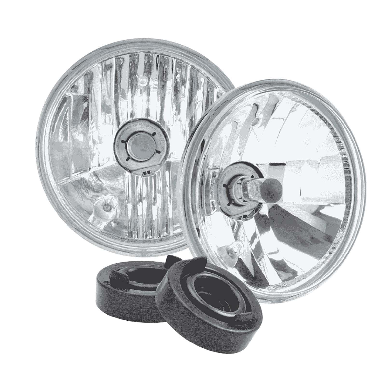 Halogen Headlamp - H4 Conversion Kit - 5 3/4" High/Low Beam Free Form