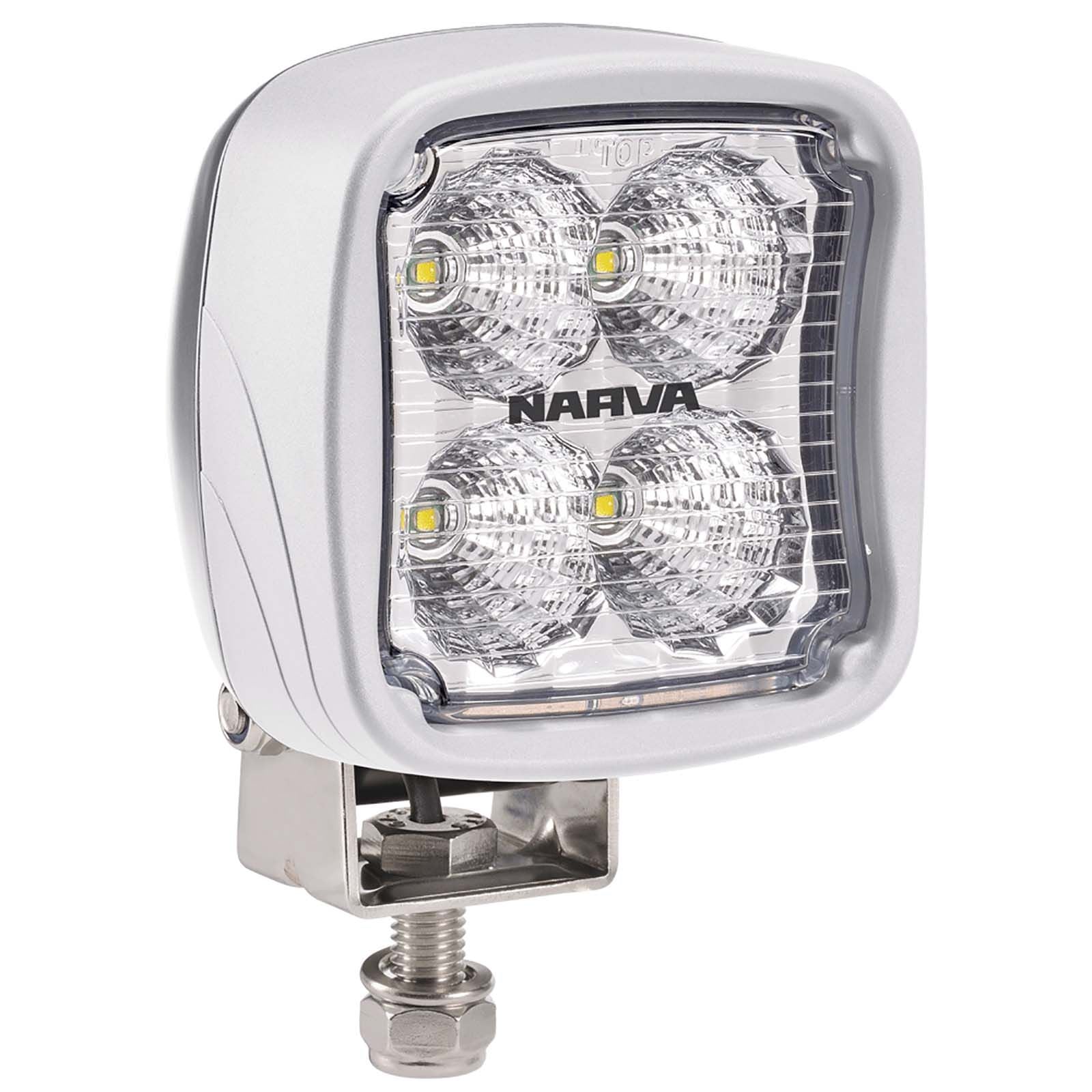 9-64V LED Work Lamp Flood Beam - White - 1800 lumens