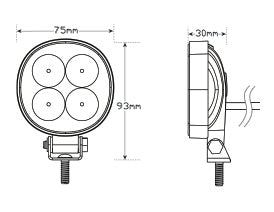 7512 Series Work/Reverse Lamp