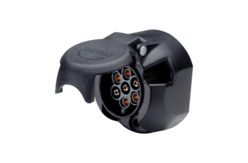7 Pin Large Round Trailer Socket