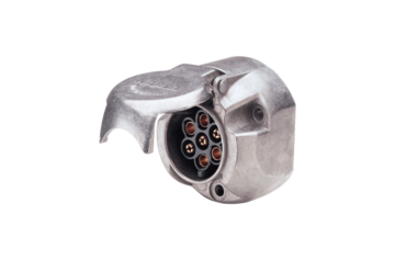 7 Pin Large Round Trailer Socket