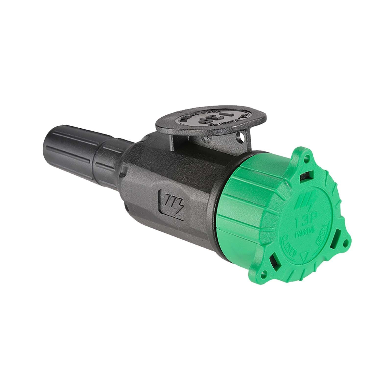 12 Volt 13 Pin Euro Round Plastic Trailer Plug with Parking Socket - Trek Hardware