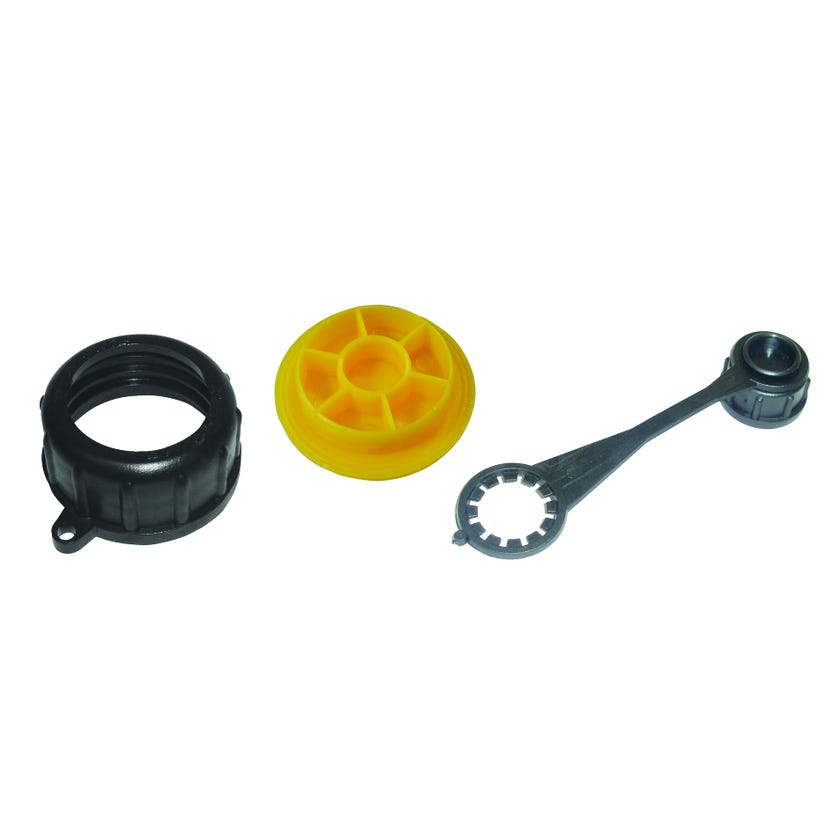 Plastic Fuel Can Accessory Pack - Cap, Stopper, Vent