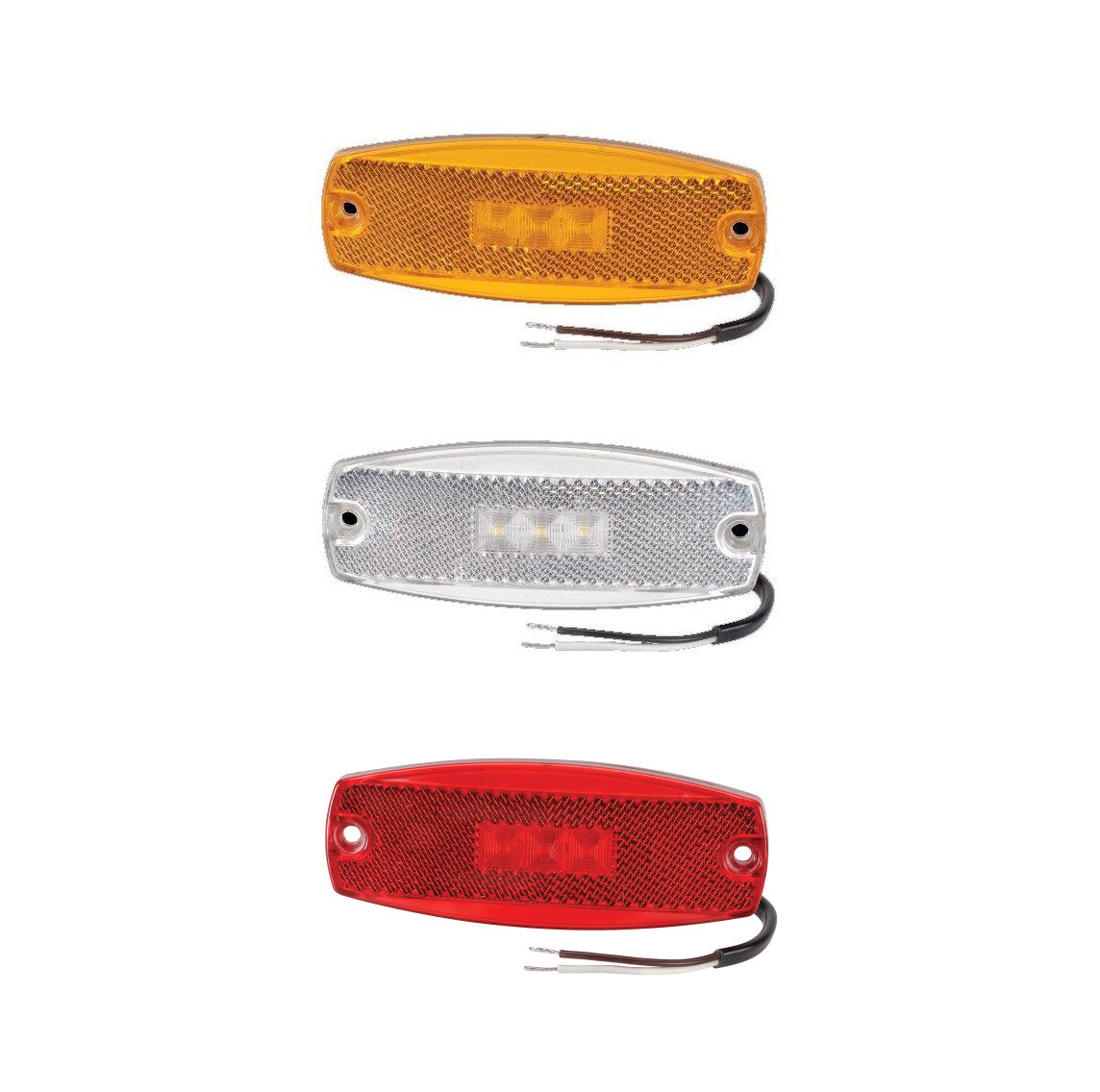 9–33 VOLT MODEL 17 L.E.D SIDE MARKER OR EXTERNAL CABIN MARKER LAMP