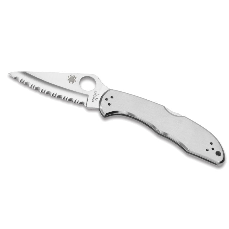 Delica 4 Stainless Serrated Blade