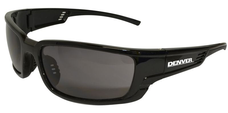 Denver Safety Glasses with Black Frame