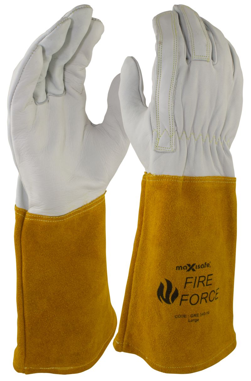 FireForce Extended Cuff Rigger - Premium Cow Leather ( 2XLarge )