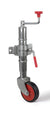 Jockey wheel 6" with solid Wheel with Clamp