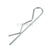 R Clip Zinc Plated