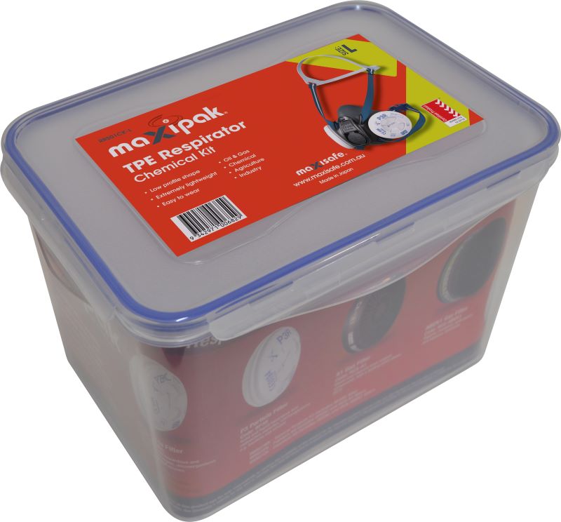 Maxipak RS01 TPE Half Mask Respirator Kit