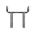 Galvanised Roller Bracket
