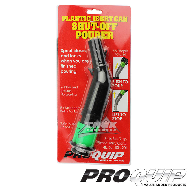 Shut Off Pourer For All Pro Quip Plastic Fuel Cans