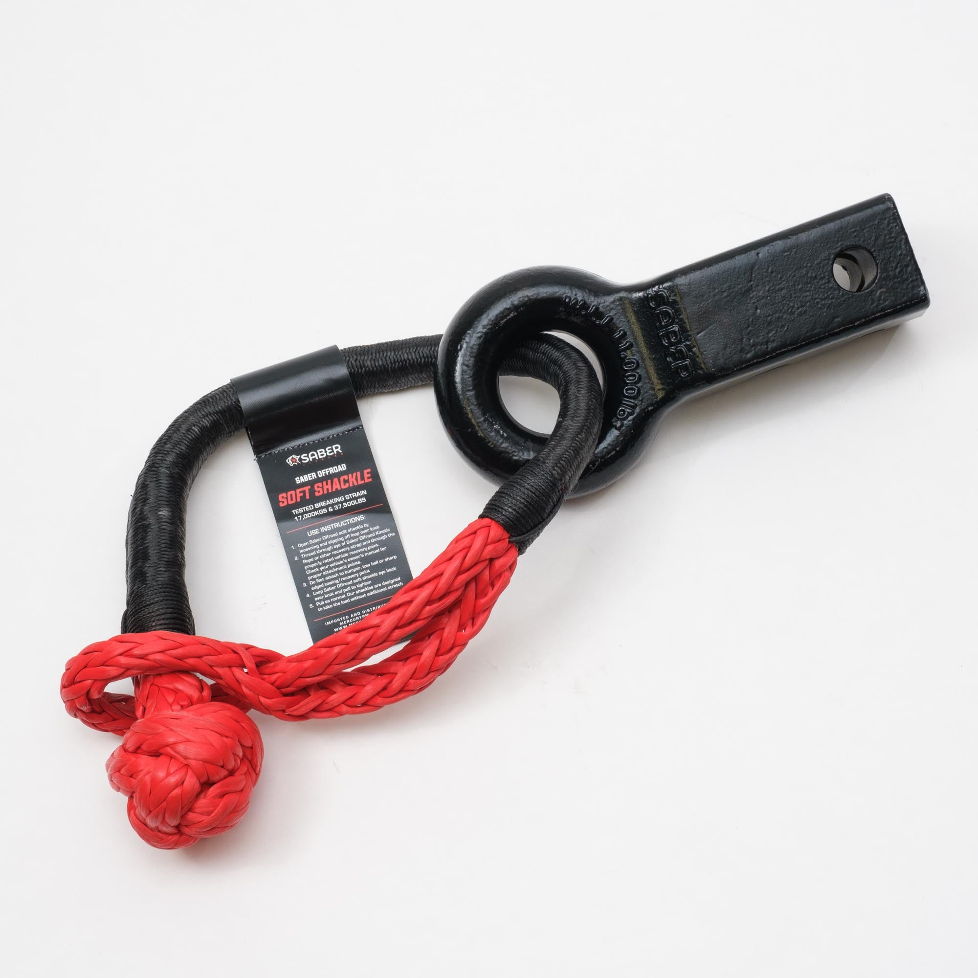 Rope Friendly Rear Recovery Hitch - Steel