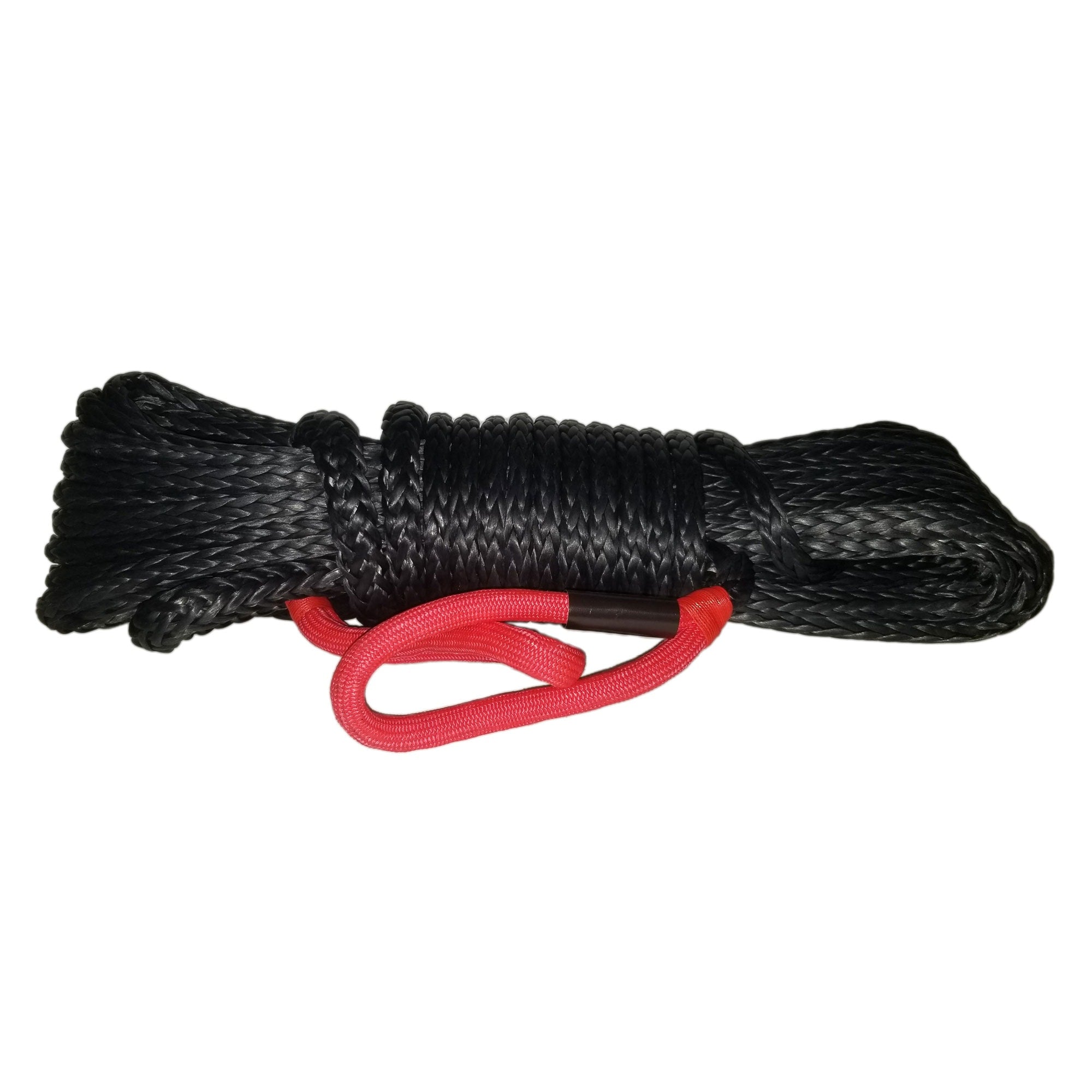 20m Black Winch Extension Rope with Sheath - 9500KG (21000lbs)