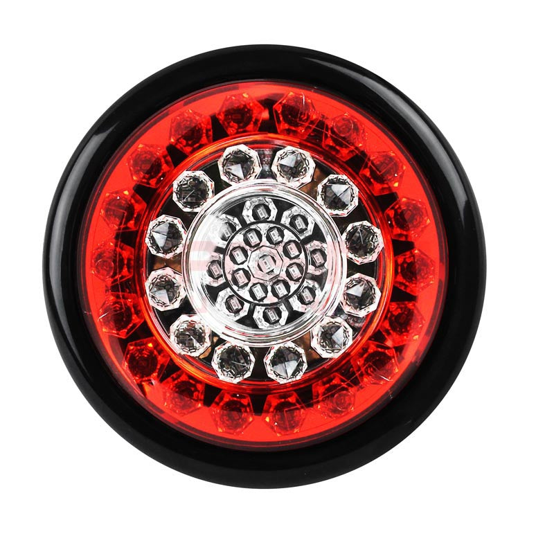 Round Single Tail Light